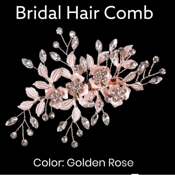 Accessories - BRIDAL WEDDING HAIRPIECE ACCESSORY ROMANTIC BRIDESMAID, QUINCEAÑERA HAIR…